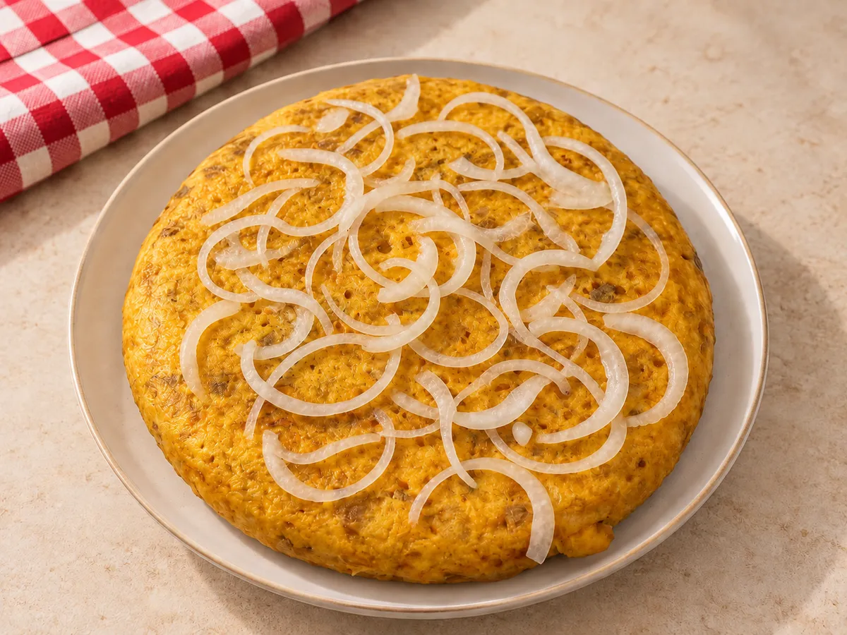 Tortilla de cebolla