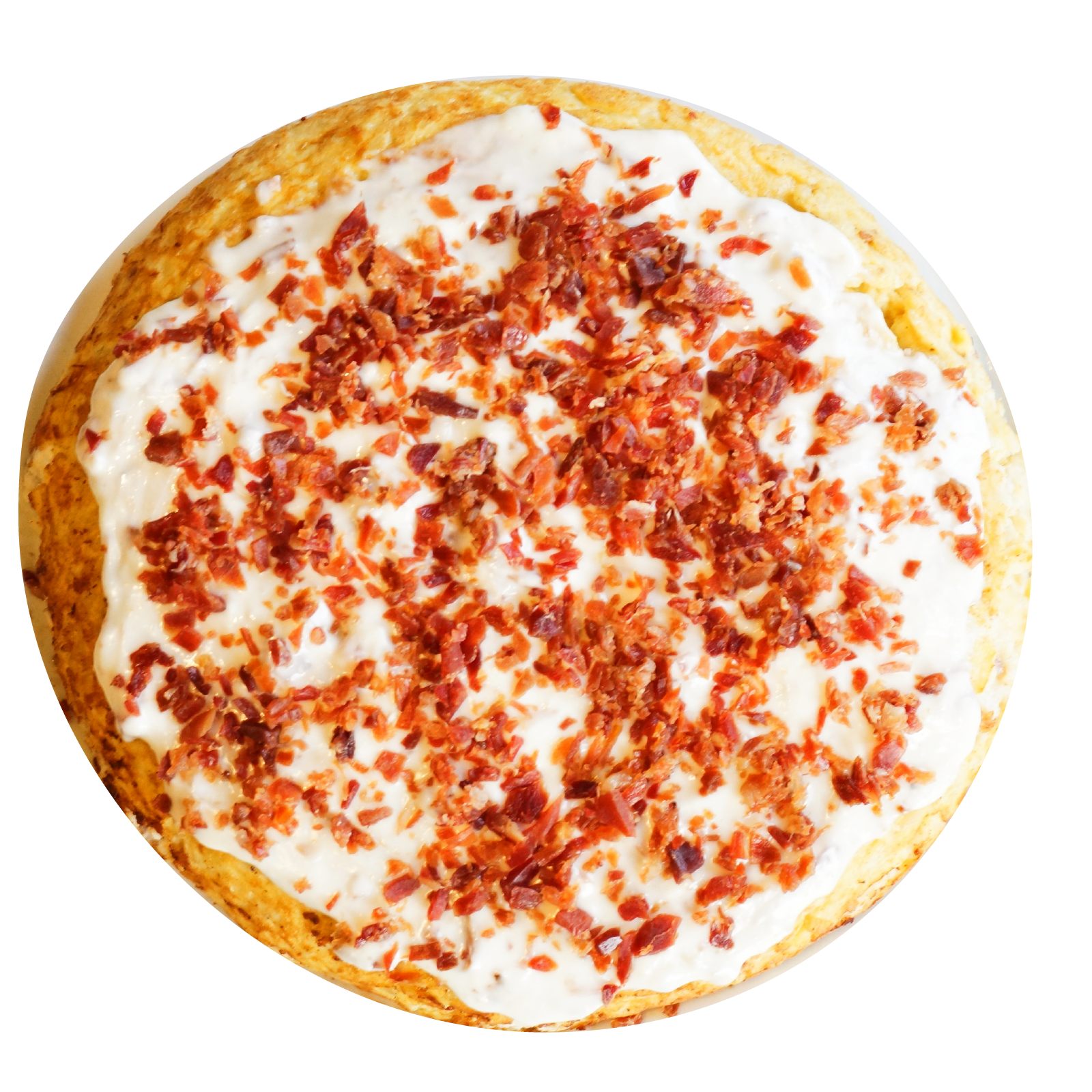 Tortillica de alioli y tacos de jamón