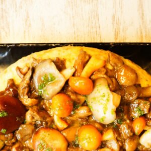 Tortillica de champis y setas